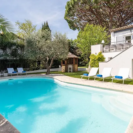 别墅 Luxury Cannes,350 M2, 12 Pers, 6 Ch 6 Sdb